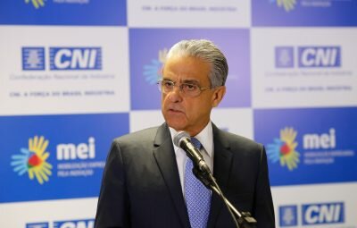 O presidente da CNI, Robson Braga de Andrade - Foto: Sérgio Lima