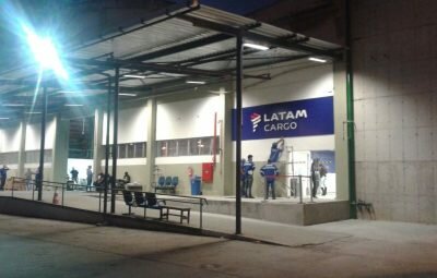 Terminal de cargas da LATAM Cargo em Galeão - Divulgação